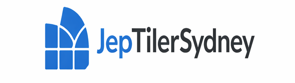 The a modern tiling logo for Jep Tiler Sydney, resembling a stylish mosaic pattern suitable for homes in Bondi